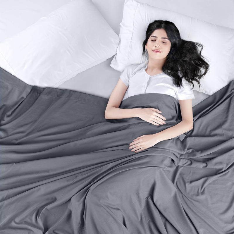 Utopia Bedding Flat Sheet - 1 Pack (Queen, Grey) - Soft Brushed Microfiber Fabric - Shrinkage & Fade Resistant Top Sheet - Easy Care Bed Sheet - Image 3